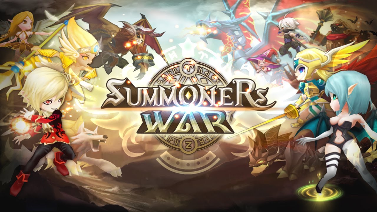 Summoning monsters in Summoners War